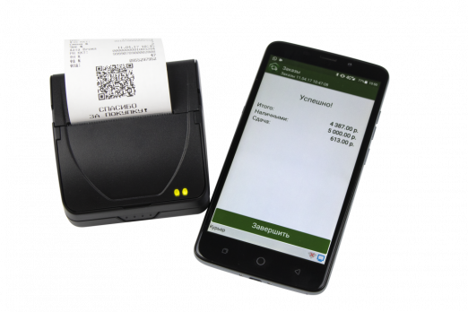 Онлайн-касса Атол 15Ф Черный